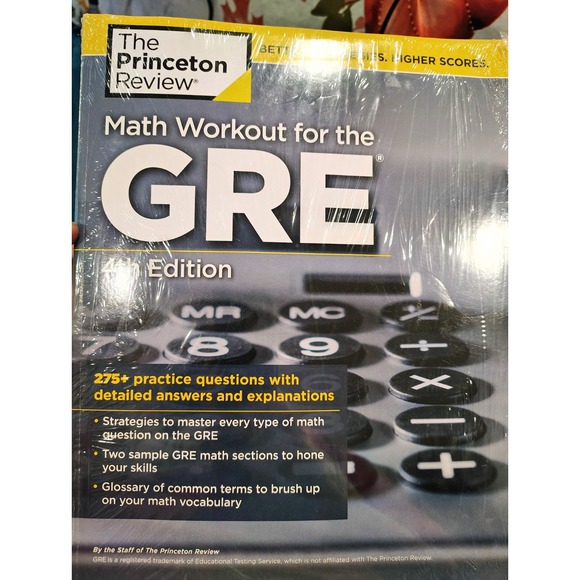 Other - The Princeton Review Math Workout for the GRE 6th Edition Paperback 2010